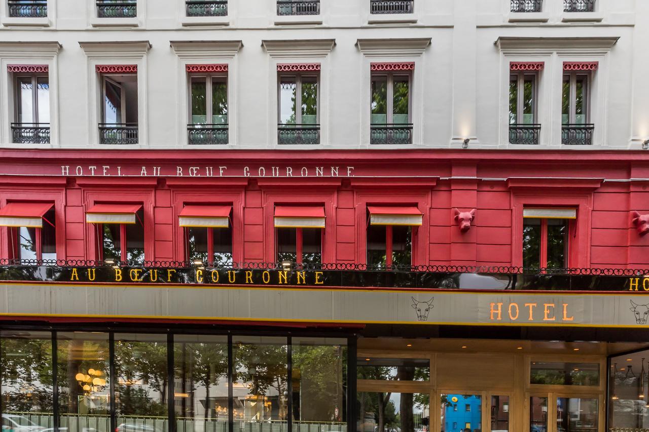 Hotel Restaurant Au Boeuf Couronné París Exterior foto